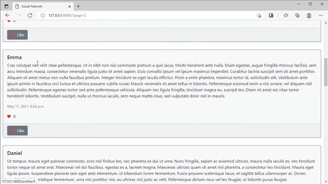 CS50WEB - Network смотреть онлайн
