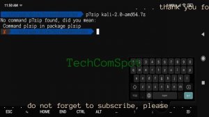p7zip | 7 zip | Free File Archiver | Install | Termux | Android | No Root | TechComSpot | Quick/Eas