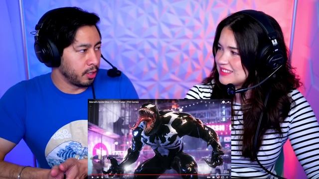 Marvel's SPIDER-MAN 2 Story Trailer REACTION! | Sony PS5 смотреть онлайн