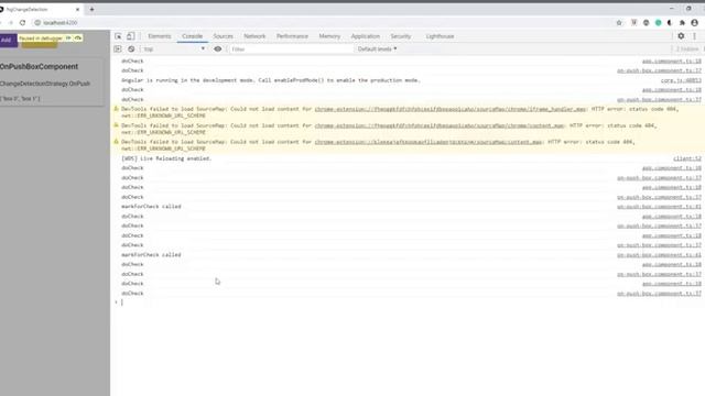 Stepping through Angular ChangeDetectionRef.detectChanges() internal code implementation. смотреть онлайн