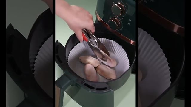 Forro De Papel Descartável Especial P/ Air Fryer Kit Com 50 смотреть онлайн