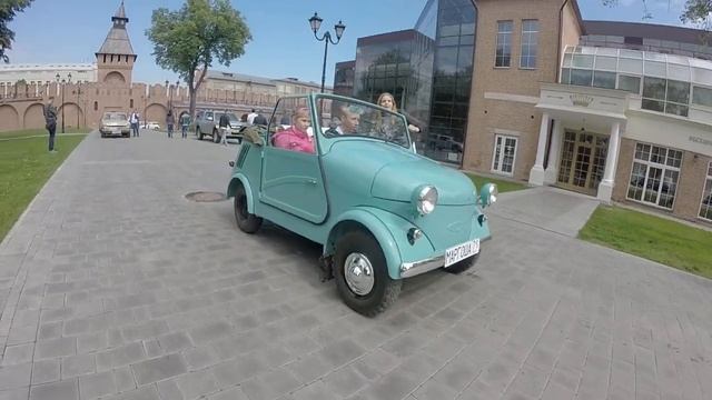 СМЗ СЗА инвалидная мотоколяска ("моргуновка"). Автострада Тула 11 июня 2017. смотреть онлайн