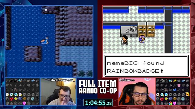 Randomizing Items With Keizaron | Pokémon Crystal Co-op Speedrun смотреть онлайн