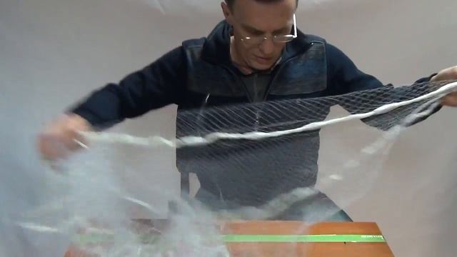 Проверяем параметры китайской кастинговой сети, арт. Z0000003132 смотреть онлайн