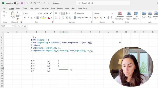Stars rating (with half stars) using Power BI icons only! смотреть онлайн