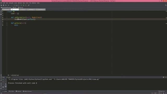Object Oriented programming in python | MVC based application in python смотреть онлайн