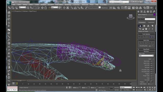 3D MAX tutorial. Character rigging. Biped. Урок по 3D MAX. Риггинг (Часть 1) смотреть онлайн