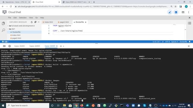 Introduction to Containers Using Google Cloud Shell смотреть онлайн