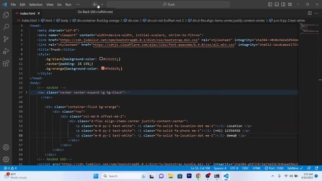How to Create Responsive Truck Website in Bootstrap 5 ? #website #webdevelopment #webdesign смотреть онлайн