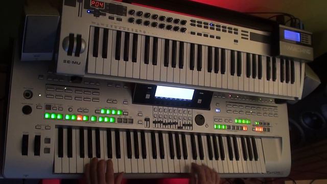oxygene 10 - JM Jarre / remix on tyros 3 смотреть онлайн