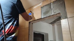 как снять любую плитку не разбив ее