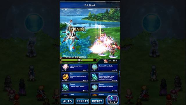 [FFBE] Battling the Veritas of the Waters смотреть онлайн