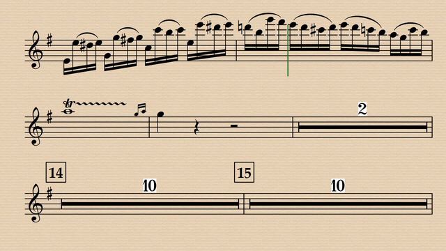 1. Allegro maestoso - Flute Concerto in E minor - Saverio Mercadante - Backing Track смотреть онлайн