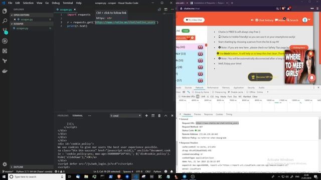 Python Web Scraper Tutorial: Sessions, Requests, Cookies & JSON! смотреть онлайн