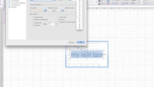 Excel TextBox in a Chart смотреть онлайн