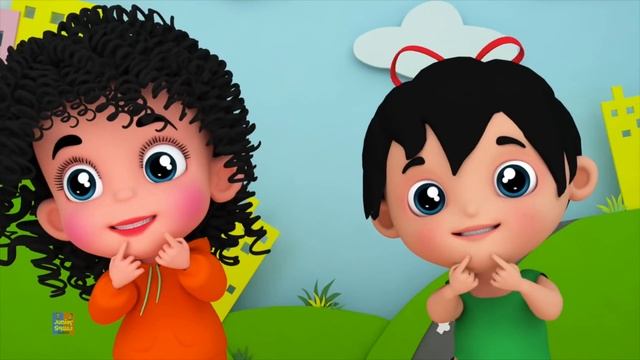 пухлые щеки | Питомник рифмы | Детские рифмы | Junior Squad Videos | 3D Kids Rhymes | Chubby Cheeks смотреть онлайн