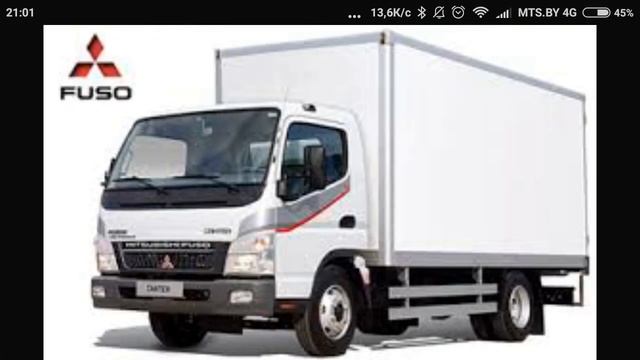 грузовики мицубиси [ trucks Mitsubishi ] photo-collage смотреть онлайн