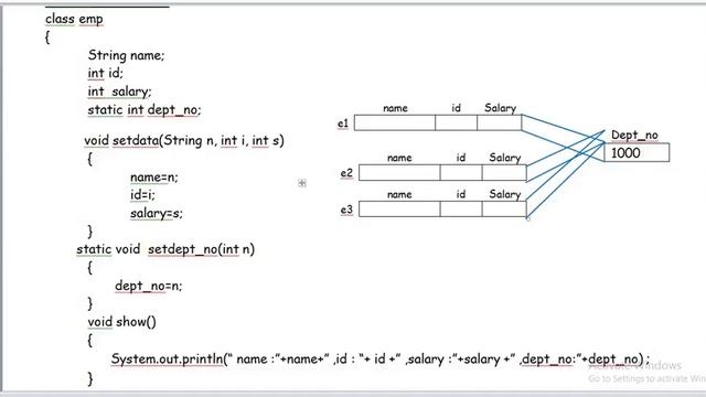 STATIC MEMBERS IN JAVA | STATIC DATA MEMBER IN JAVA | STATIC MEMBER METHOD IN JAVA смотреть онлайн