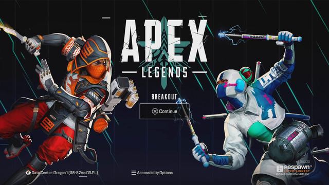 Apex Legends Breakout menu screen смотреть онлайн