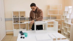 Видео инструкция по сборке стеллажа модель _А2_