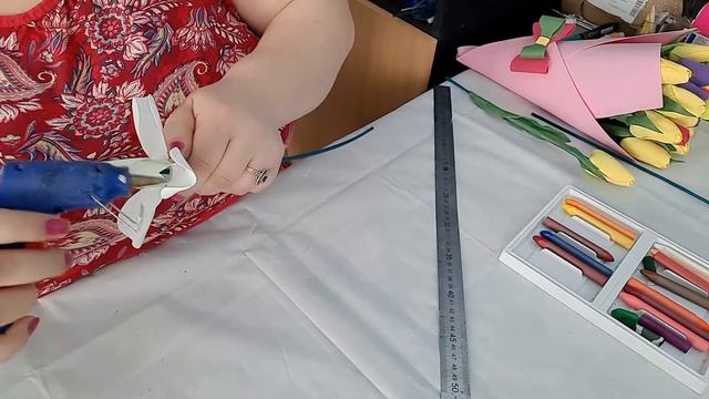 Тюльпан из фоамирана своими руками смотреть онлайн