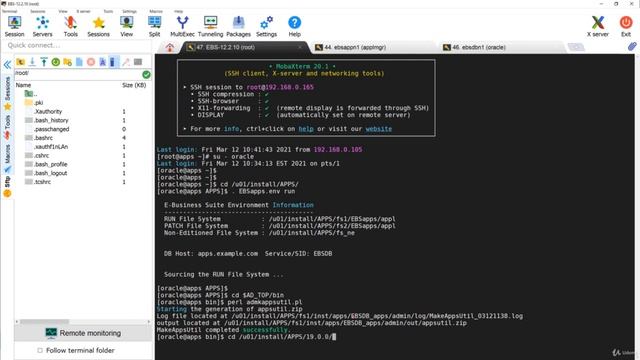 How to Run Autoconfig on DataBase Tier - Oracle Apps DBA - E-Business Suite R12 смотреть онлайн