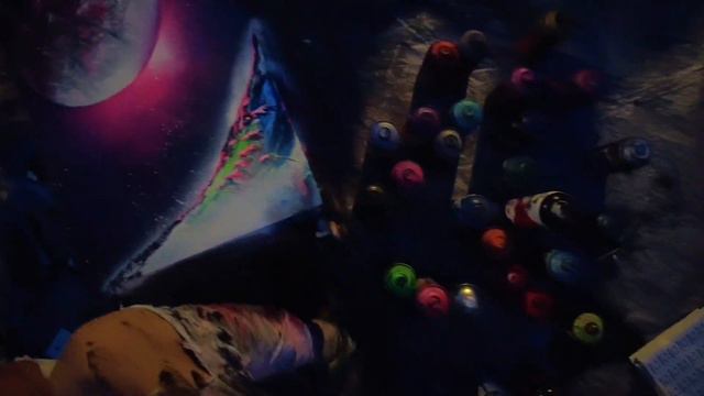 Как создавать картины Spray art смотреть онлайн
