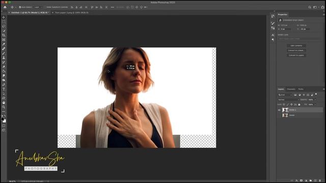 Create amazing and easy Torn Paper effect in few minutes in Photoshop смотреть онлайн