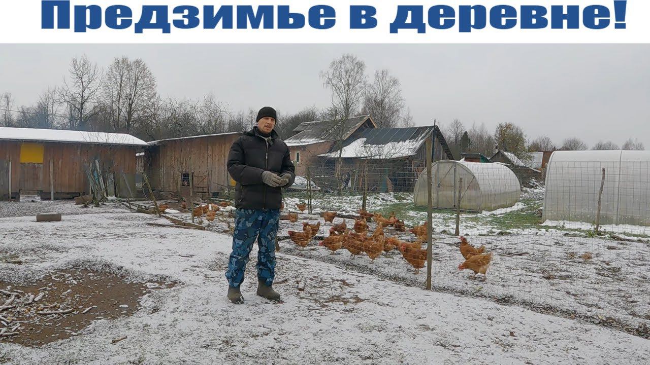 Самое насыщенное предзимье с момента переезда в деревню! смотреть онлайн