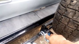 Калитка для запасного колеса на Great Wall Safe   своими руками