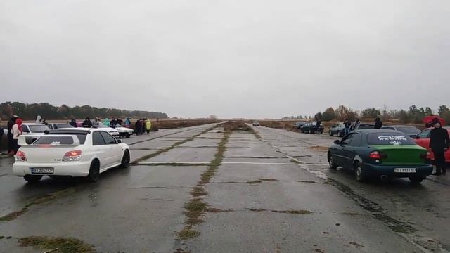 Заезд SUBARU WRX STI VS LANOS 2.0 смотреть онлайн