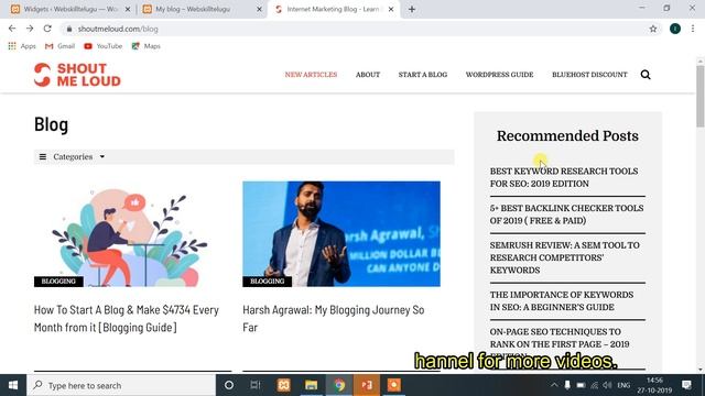 wordpress widgets tutorial for beginners in telugu | Lesson 10 смотреть онлайн
