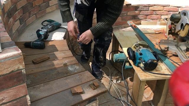 лавочка в саду своими руками смотреть онлайн