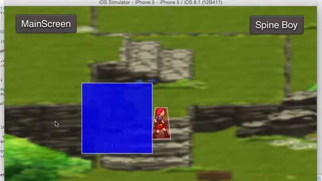 Pre-alpha Physics Movement Test - Spritebuilder and Cocos2d смотреть онлайн