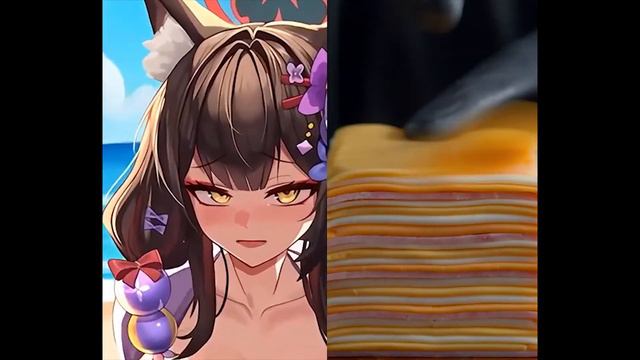 Wakamo Kosaka Cheese Slap Meme