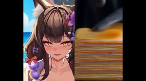 Wakamo Kosaka cheese slap meme