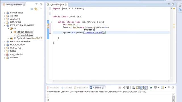 Cursos JAVA en Español #9 - Ciclo do while смотреть онлайн