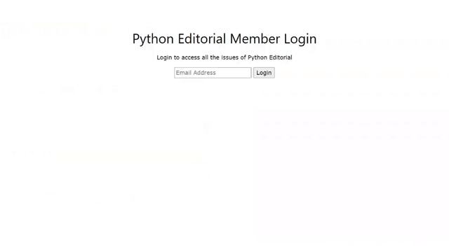 Python Editorial - Weekly Newsletter That Shares Python Articles, Projects and News смотреть онлайн