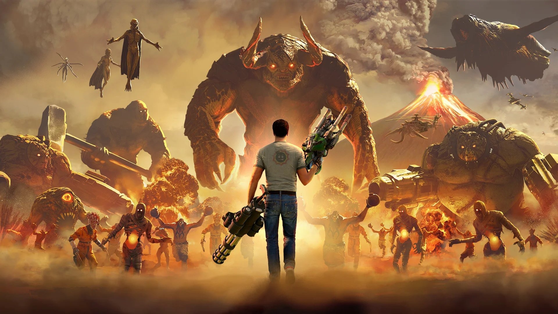 Serious Sam 4. Прохождение 1. 