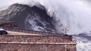 Назаре. Португалия. Самые высокие волны в мире