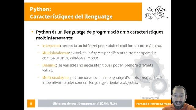 Classe magistral - DAM M10 (UF2): Desenvolupament amb Python смотреть онлайн