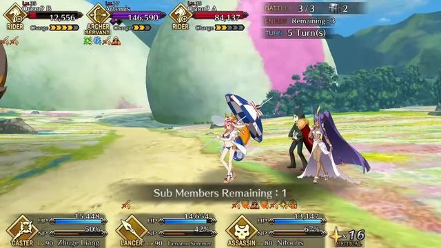 [FGO NA] Summer 2 Rerun Mini CQ No.4: Orion vs Nitro Tamamo Lancer Setup смотреть онлайн