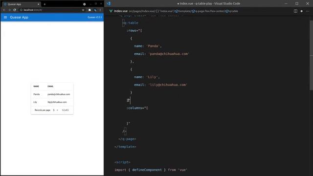 Quasar's QTable: The ULTIMATE Component (1/6) - Setup, Data and Columns! смотреть онлайн