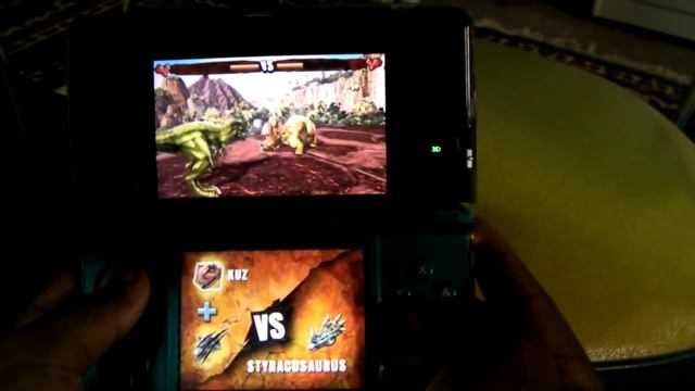 Combat of Giants: Dinosaurs 3D [3DS] Footage and Impressions смотреть онлайн