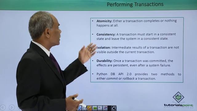 Python - Performing Transactions смотреть онлайн