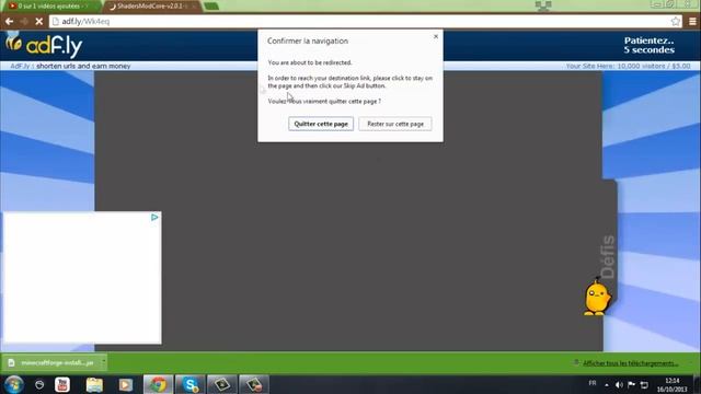 TUTO|Comment installer un mod avec Forge(1.6.4)sur "Minecraft"/Installer le Shaders mod смотреть онлайн