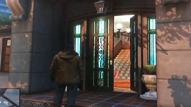 GTA 5 Баги в доме Майкла. Призрак Джимми исчез. Кто же играет в его приставку. смотреть онлайн
