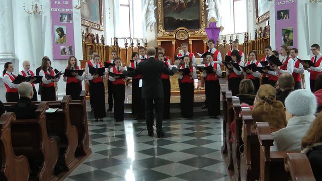 Ave Musica Choir (UA) - "Exultate Justi" (Lodovico da Viadana) смотреть онлайн