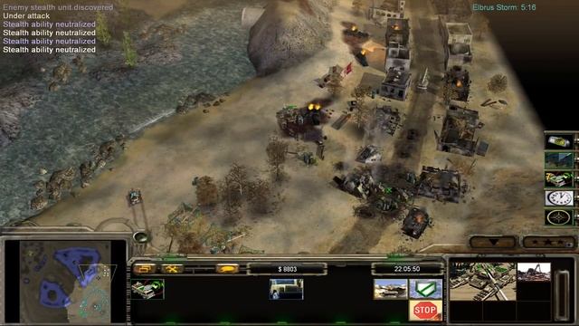 Contra Challenge: Stealth Vs. Demolitions | Let's Play Command & Conquer: Generals - Contra 009 смотреть онлайн