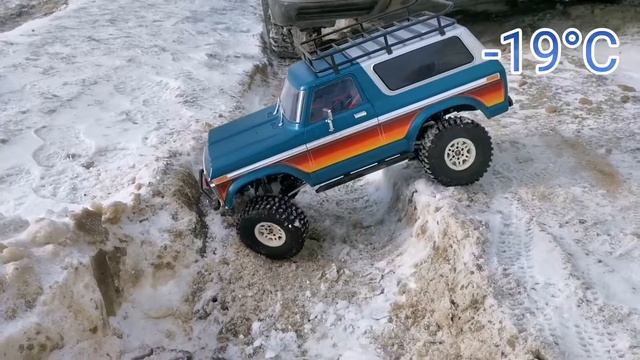 Ford Bronco зимой в -19°С смотреть онлайн